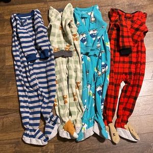 4 Sets of Footie PJ’s